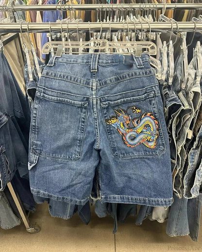 Empty Character Stitch Short
