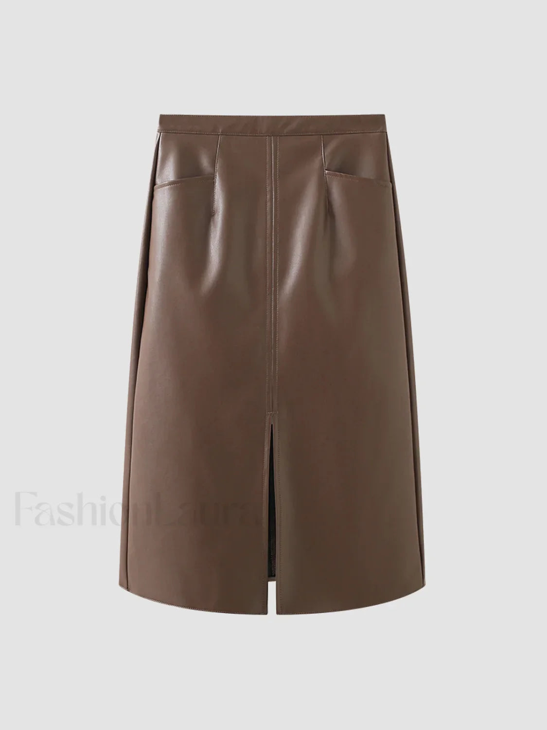 Eternity Nightshade Graceful PU Leather Skirt