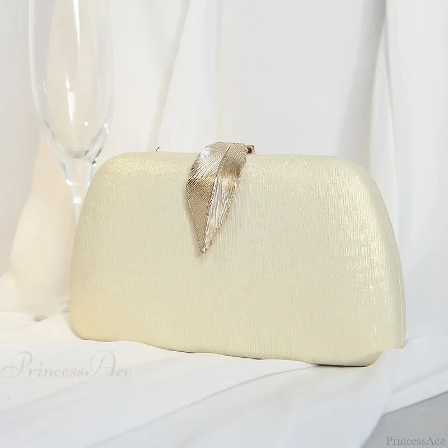 Evening Clutch Pearl Chain Handbag Wedding Cocktail Party Purse