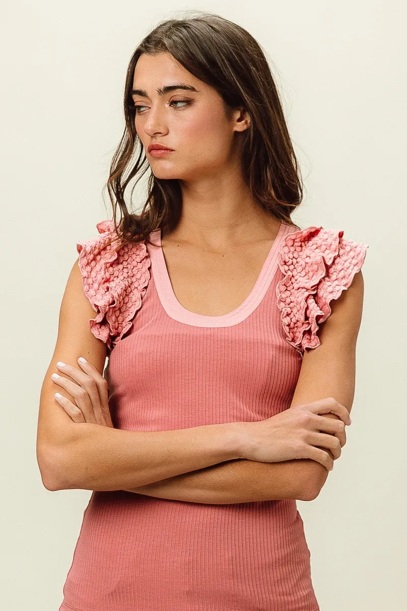 Gilian Ruffled Top