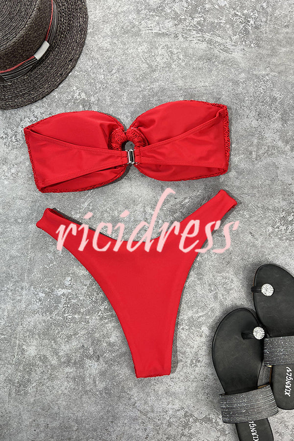 Rosa® | Bandeau Bikini With Ring Neckline
