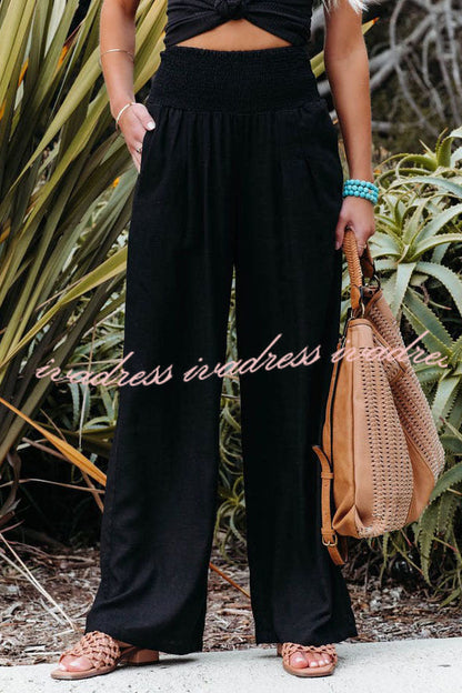Fresh Air Pocketed Smocked Pants