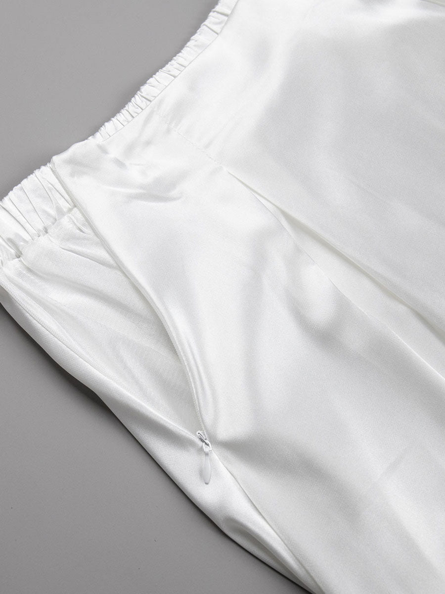 Satin Skirt For Women Autumn Long Bottoms For Women