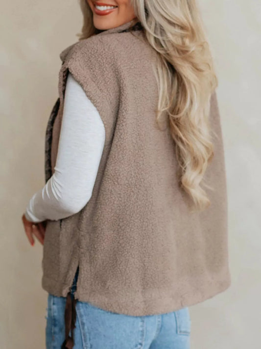 Sherpa Fleece Vest