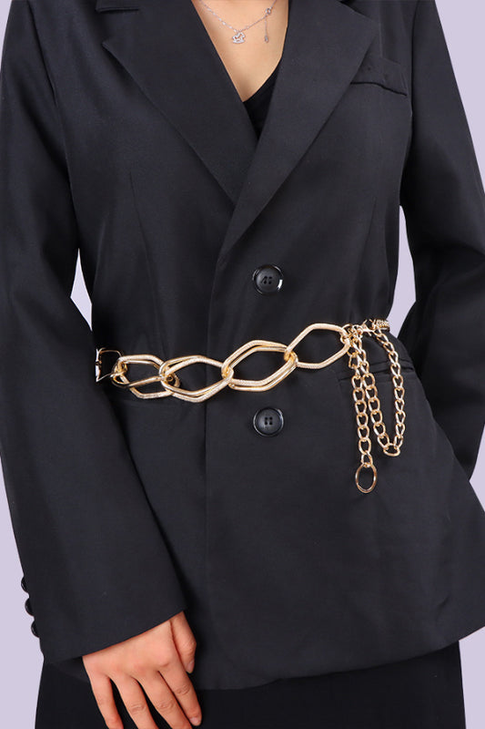 Fashionable Chunky Metal Chain Waist Chain
