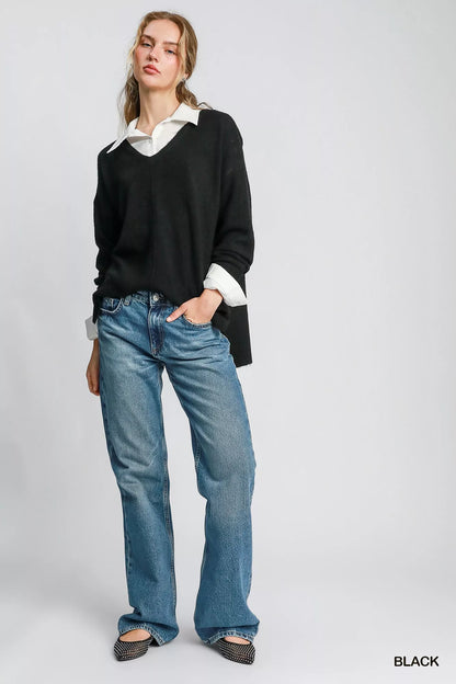 Umgee Pullover Sweater