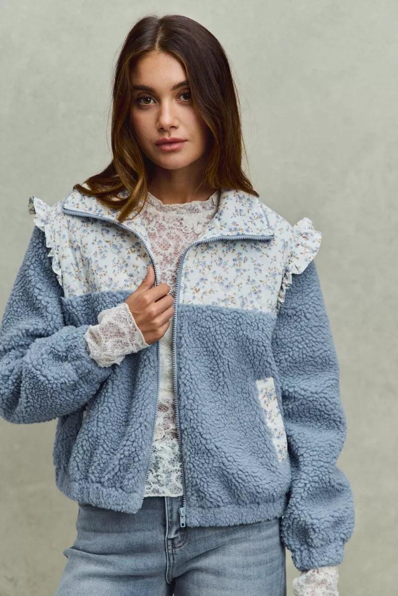 Feathers Sherpa Jacket