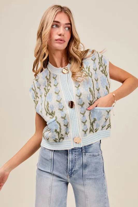 Bleue Knit Vest