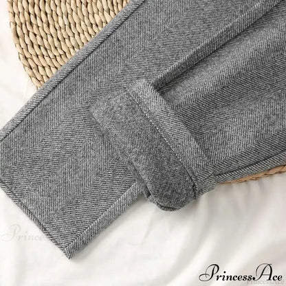 Fashion Office Wear High Waist Harem Pencil Trousers Autumn Winter Pants