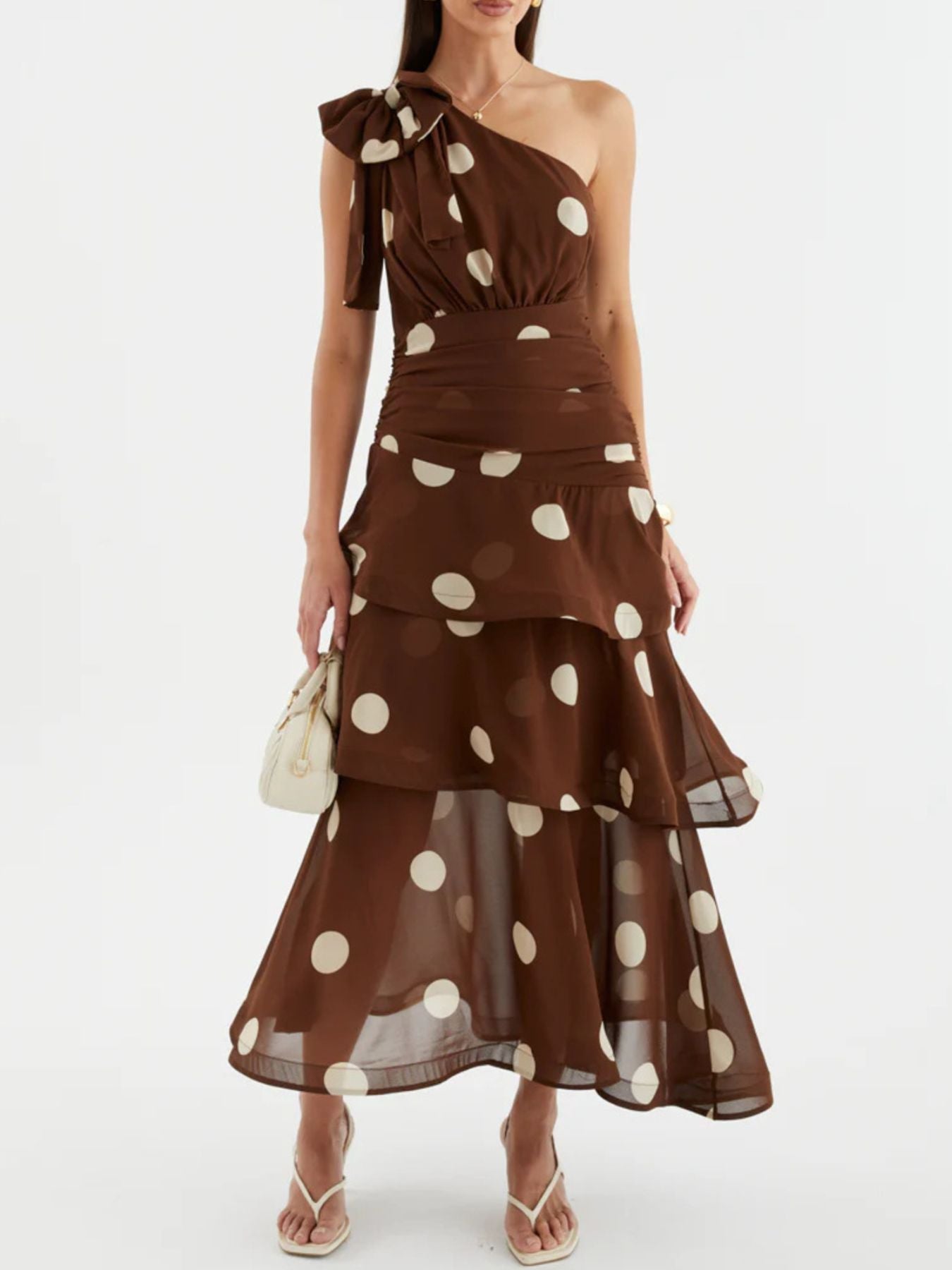 Kline Polka Dot Maxi Dress