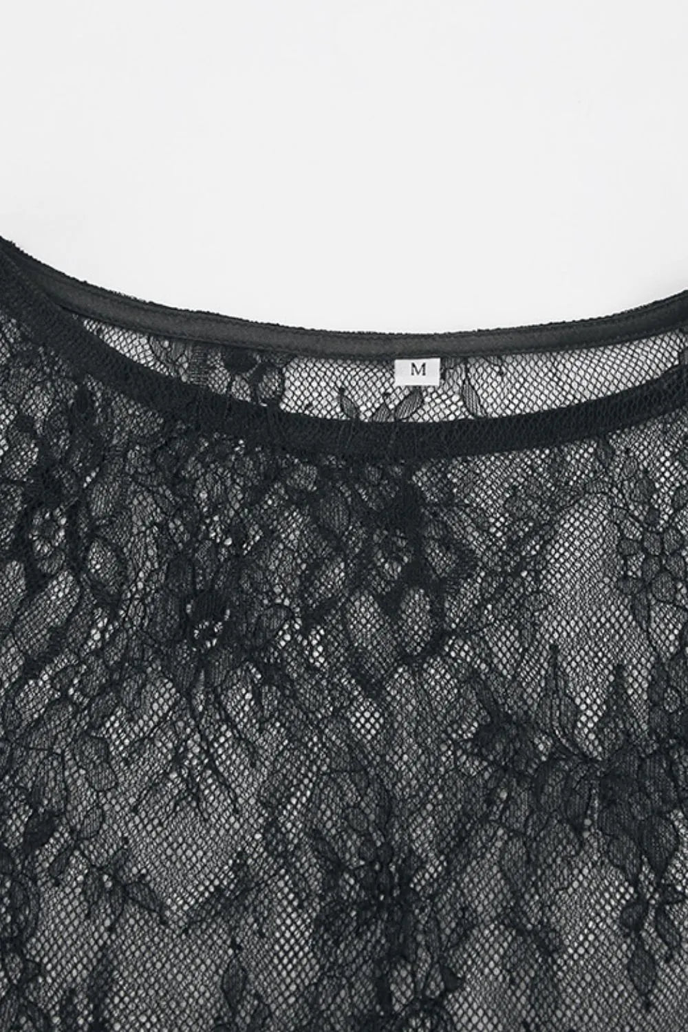 Santi Lace Sheer Top