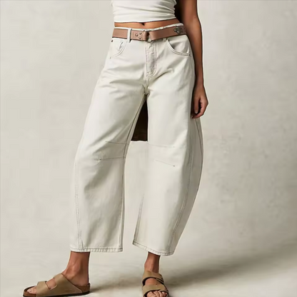 | Barrel-Leg Denim