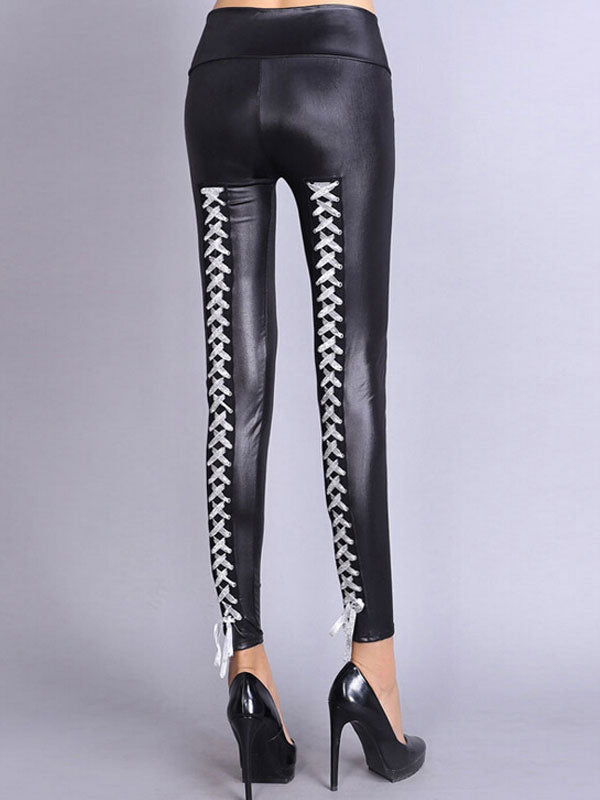 Lace-up Leggings
