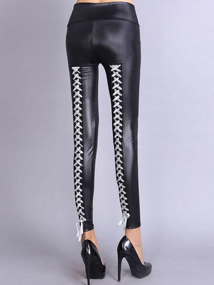 Lace-up Leggings