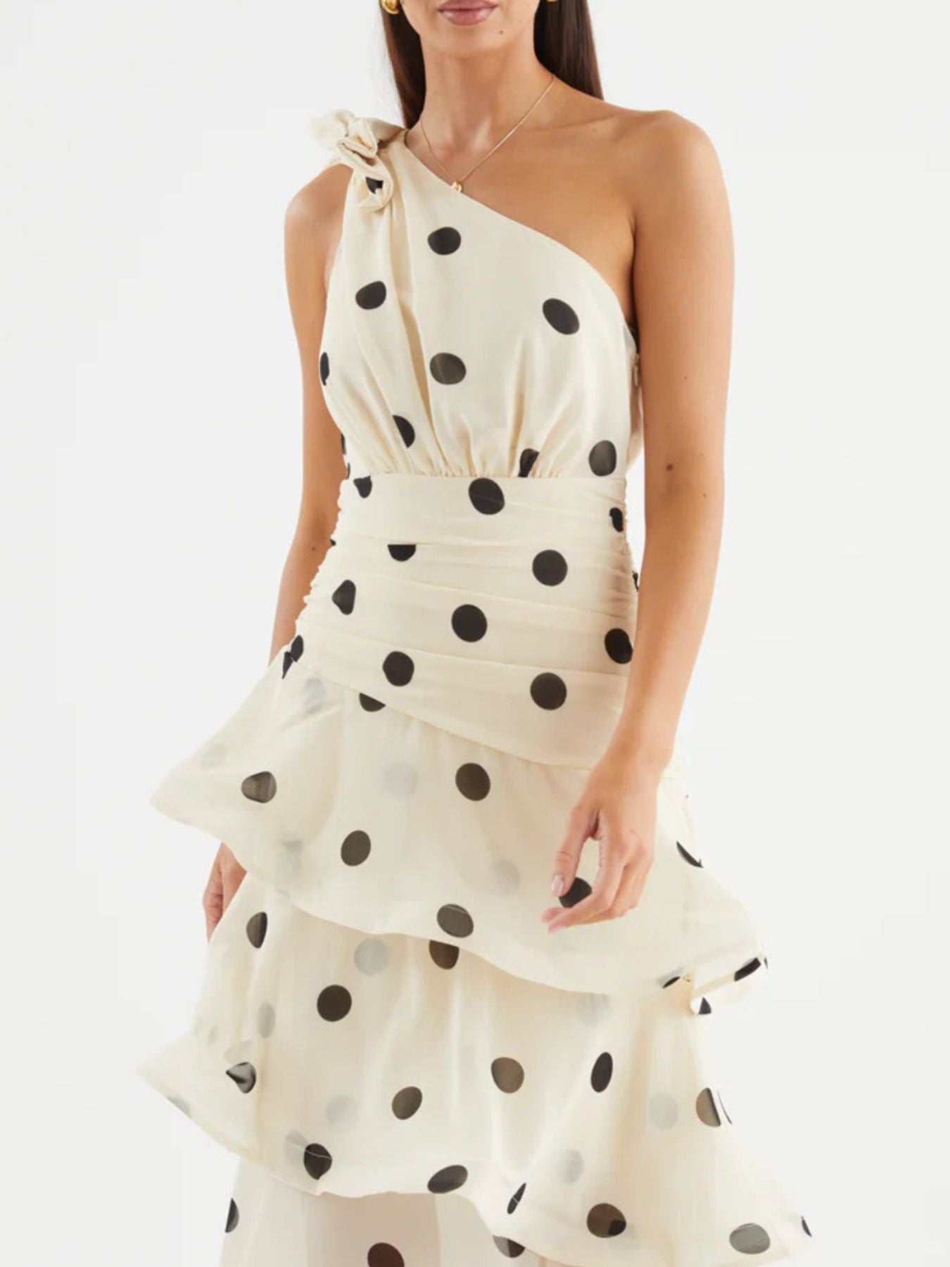 Kline Polka Dot Maxi Dress