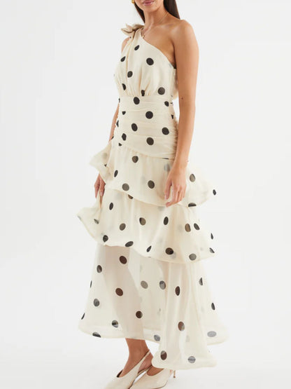 Kline Polka Dot Maxi Dress
