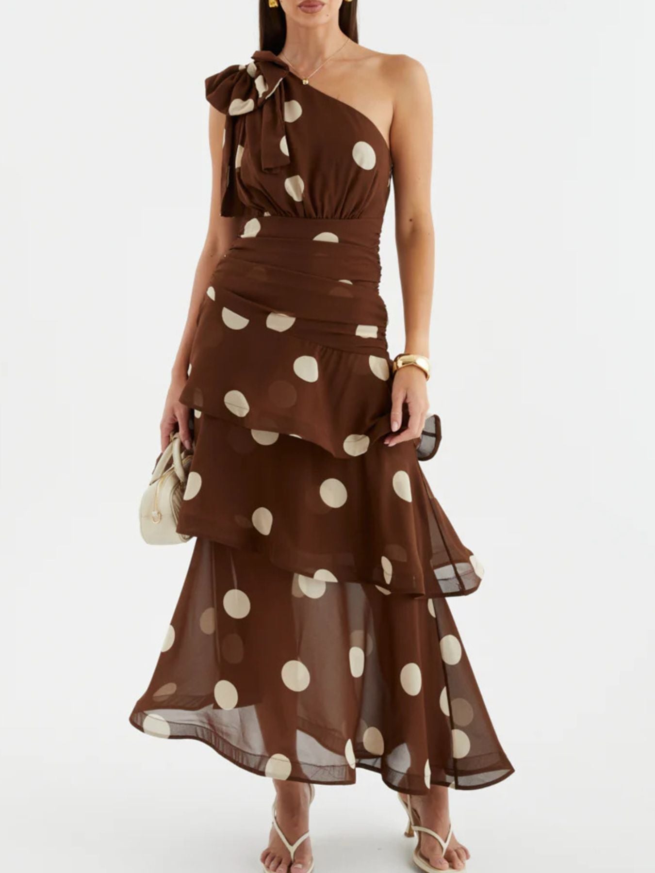 Kline Polka Dot Maxi Dress