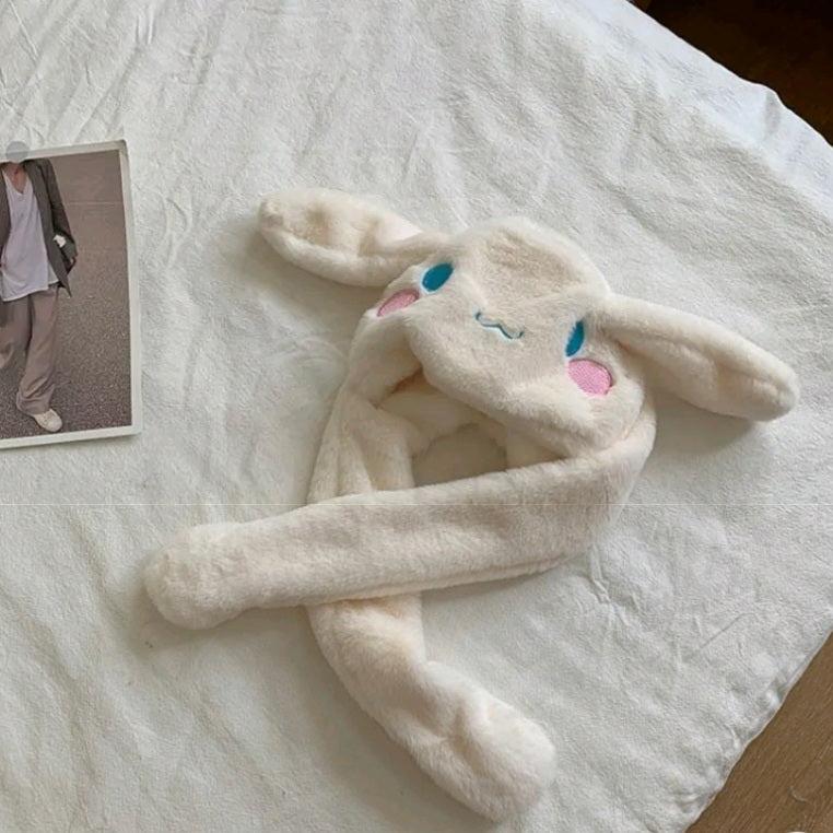 Japanese Anime Plush Dog Ears Up Hat