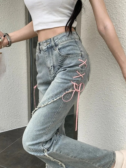 Sweet French High Waist Flare Pants