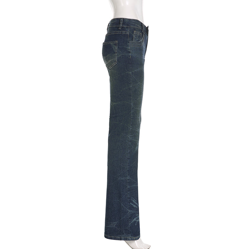Y2K Low Rise Flare Jeans