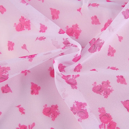 Cute Sexy Pink Floral Long Boho Dress Sleeveless V Neck Lace Trim Bodycon Party Club Beach Summer Vintage Casual E-girl Kawaii Korean