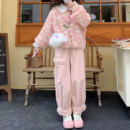 Preppy Bow Trousers