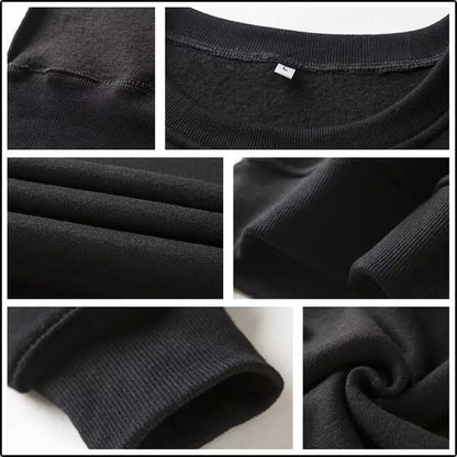 Vintage Devil Triangle Horn Loose Sweater Sweatshirt Long Sleeve Pullover Jumper Winter Goth Punk E-Girl Kawaii Korean Japanese Harajuku Streetwear