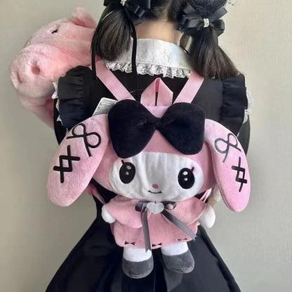 Japanese Anime Cartoon Plush Backpack