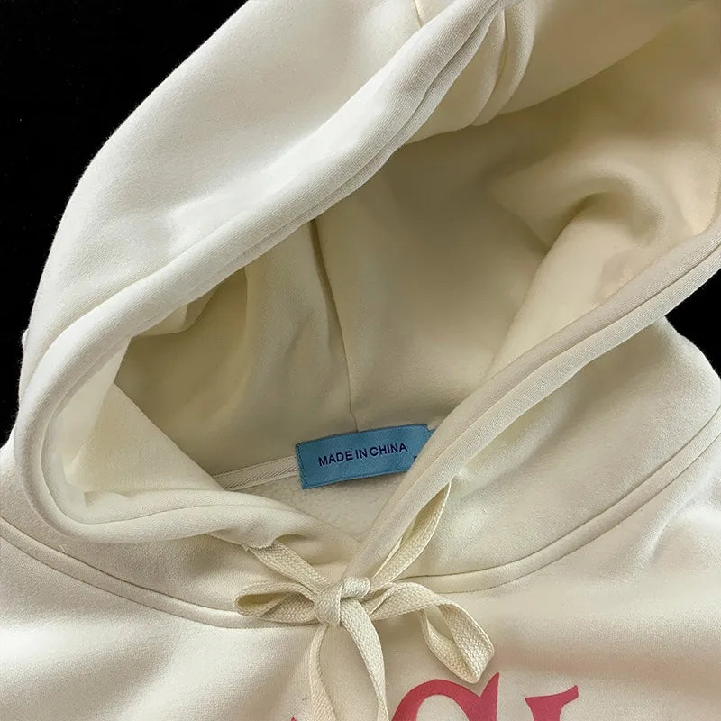 Tulip Flower Graphic Print Hoodie