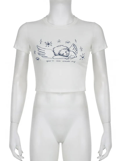 Angel Cupid Crop Top