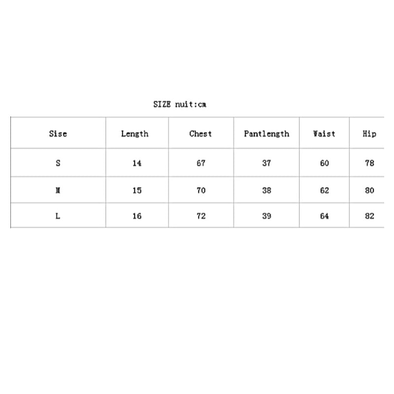 2PCS Patchwork Cropped Tank Top + Shorts