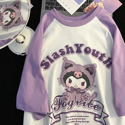 Anime Cartoon Short Sleeve T-shirt