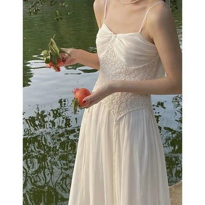 White Fairy Vintage Dress