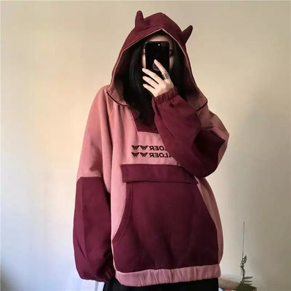 Cute Green Frog Animal Cartoon Aesthetic Long Sleeve Hoodie Sweater Sweatshirt Pullover Jumper E-Girl Kawaii Korean Japanese Harajuku Streetwear