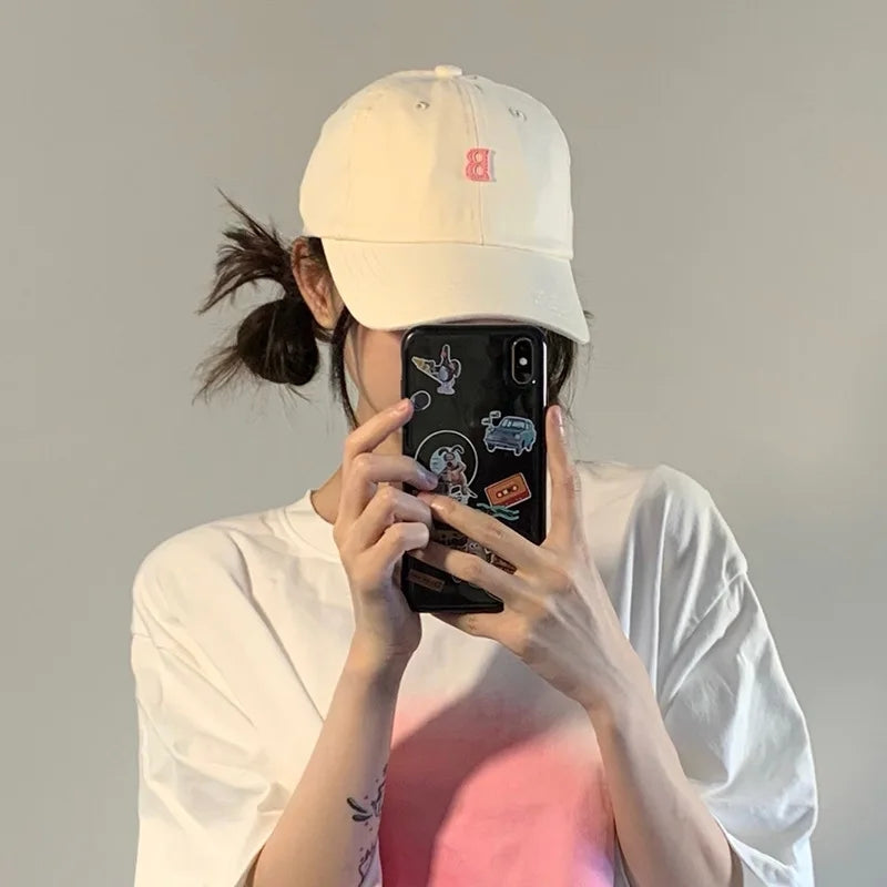 Casual Letter Embroidery Unisex Hat