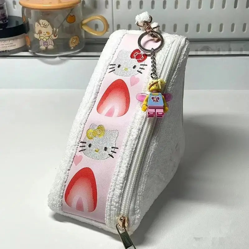 Strawberry Sandwich Plush Coin Purse