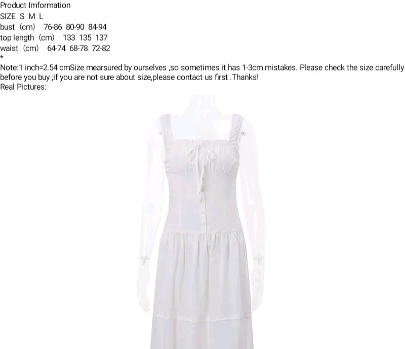 White Pleated Lace Up Square Collar Ruffle Maxi Dress