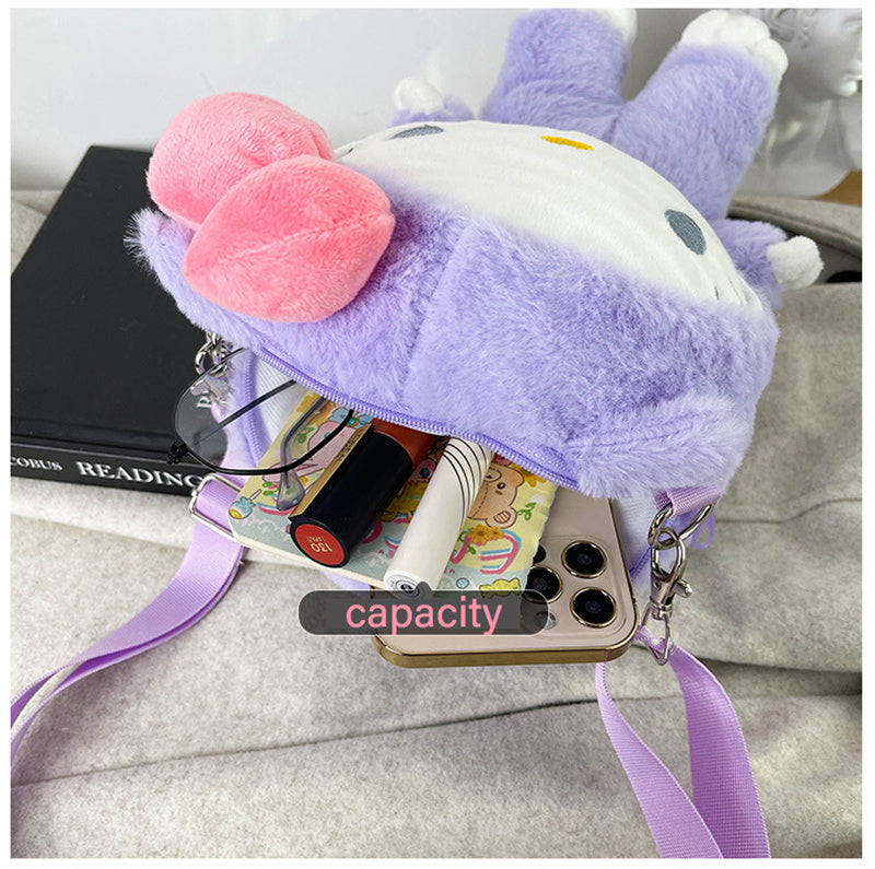 Japanese Anime Cat Plush Backpack