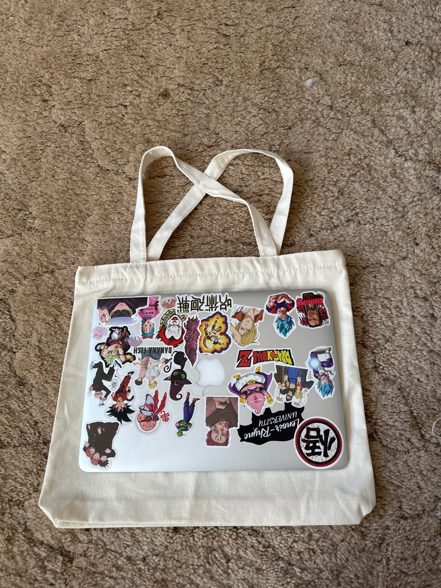 Sign Large Canvas Tote Bag