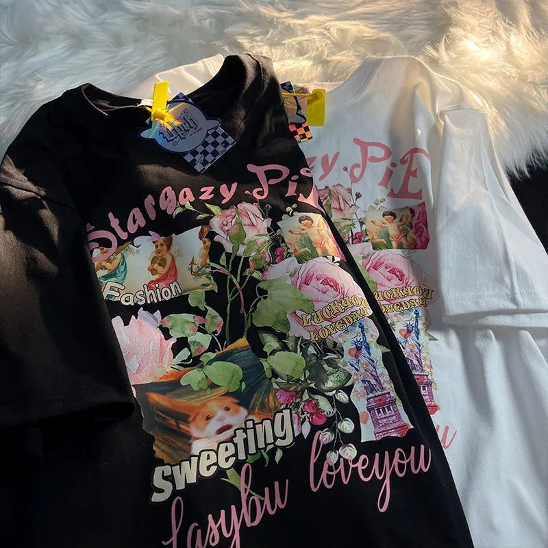 Aphrodite Flower Short Sleeve T-shirt