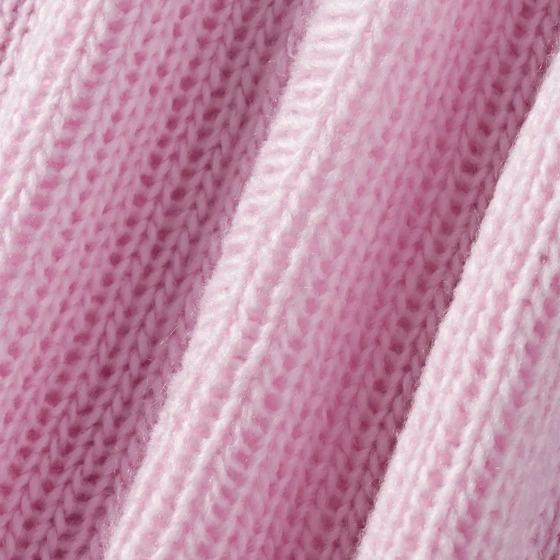 Pink Crochet Hollow Out Tube Top