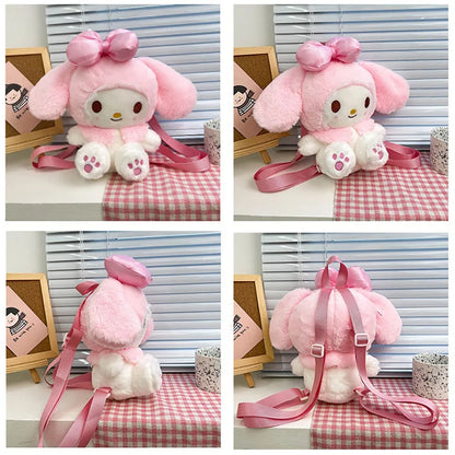 Japanese Anime Cartoon Plush Backpack