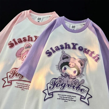Anime Cartoon Short Sleeve T-shirt