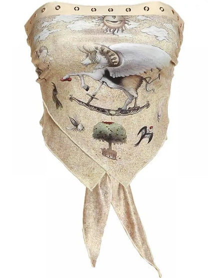 Pegasus Bandana Top