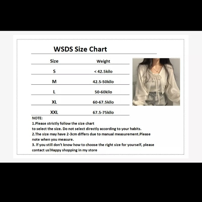 White Thin Lantern Long Sleeve Cardigan