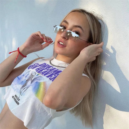 Unicorn Print Tank Top