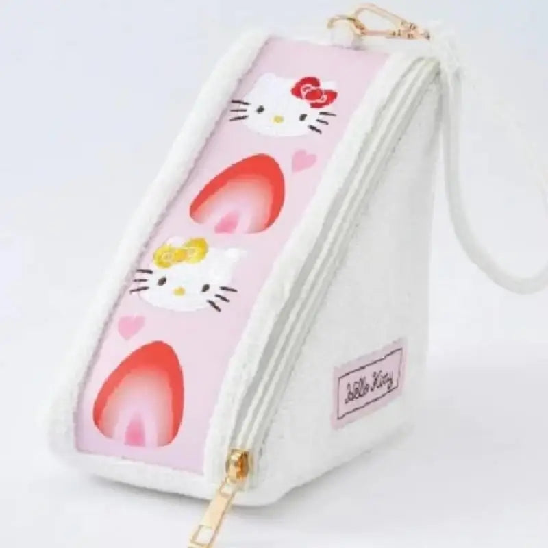 Strawberry Sandwich Plush Coin Purse