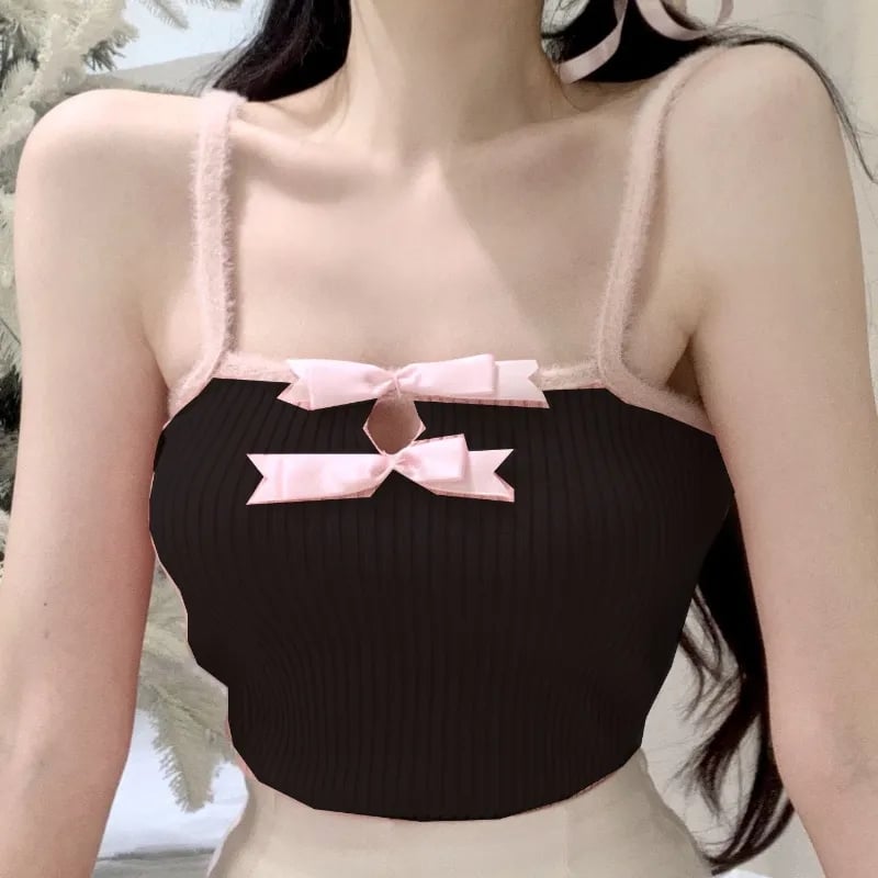 Bow Knit Tank Top