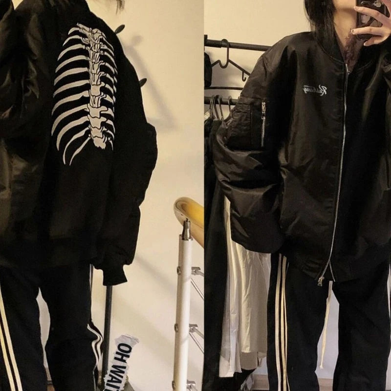 Spine Bone Jacket Bomber