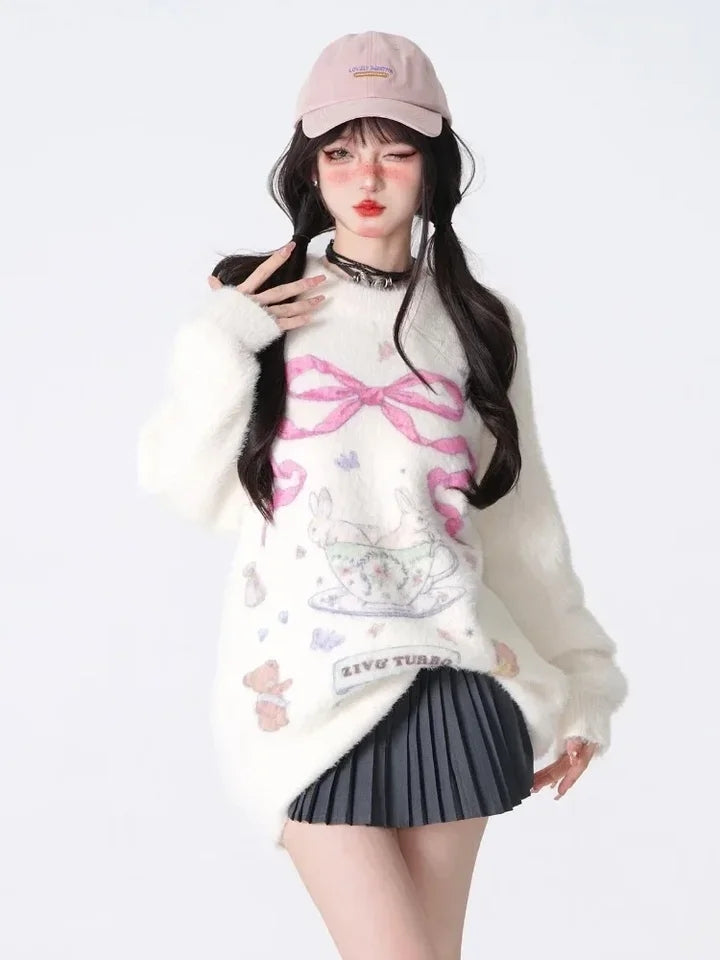 Rabbit Tea Cup Sweater